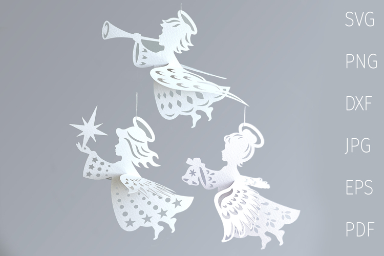 Christmas Angel Clipart Image 21