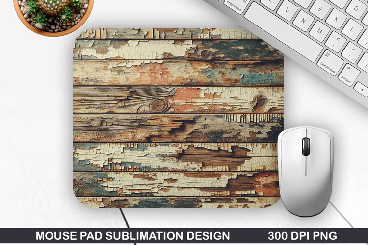 Vintage Mouse Pad Sublimation PNG Design - Mouse Pad PNG