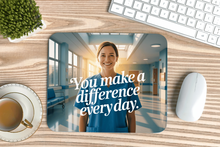 Inspirational Quotes Mouse Pad, Motivational PNG Sublimation