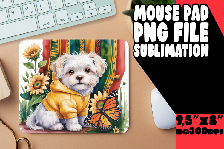 ENCHANTED MOUSE PAD GIFT INSPIRATION, Cute Dog