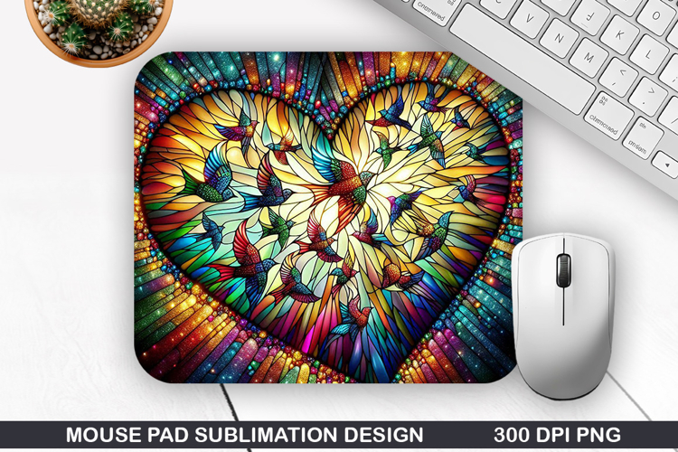 Mouse Pad Sublimation, Valentine Mouse Pad PNG