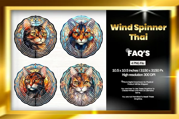 Thai Wind Spinner Sublimation - 04 Variation