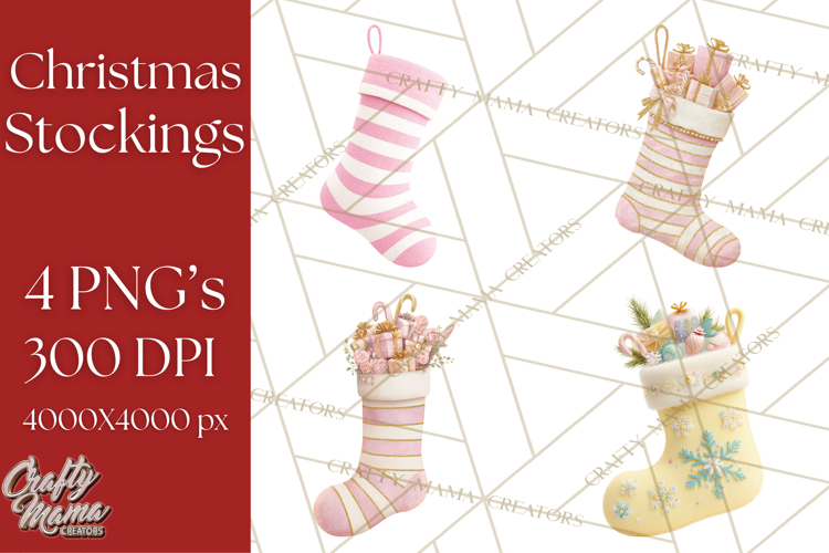 Stockings Clipart Image 22