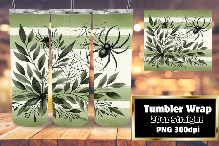 Trendy 20oz Tumbler Wrap File , Halloween