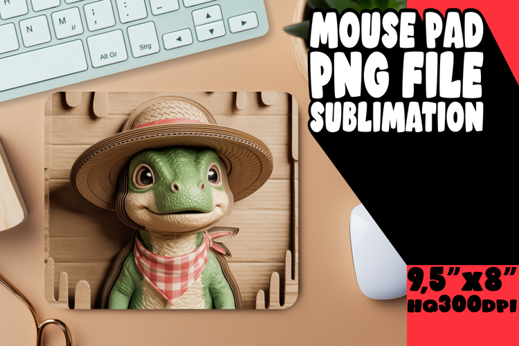 RADIANT mouse PAD Creative Magic, Cute Dino