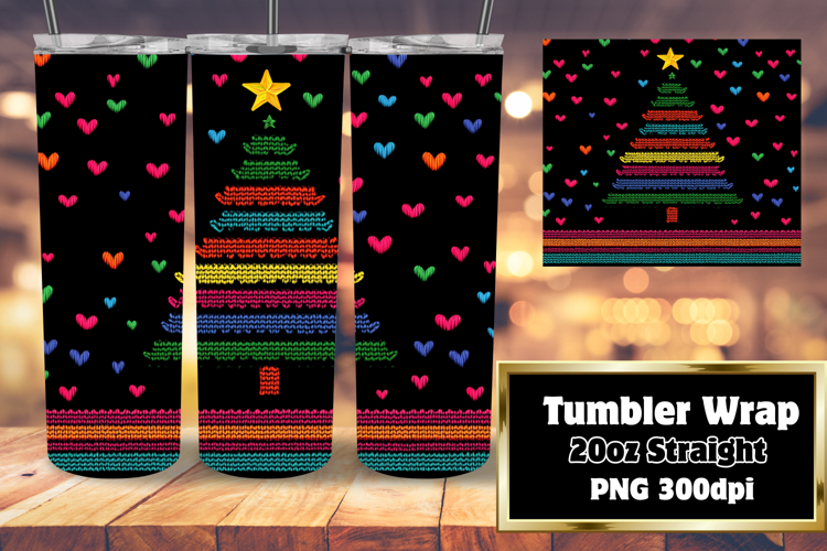 20oz Customizable Tumbler Design , Holiday