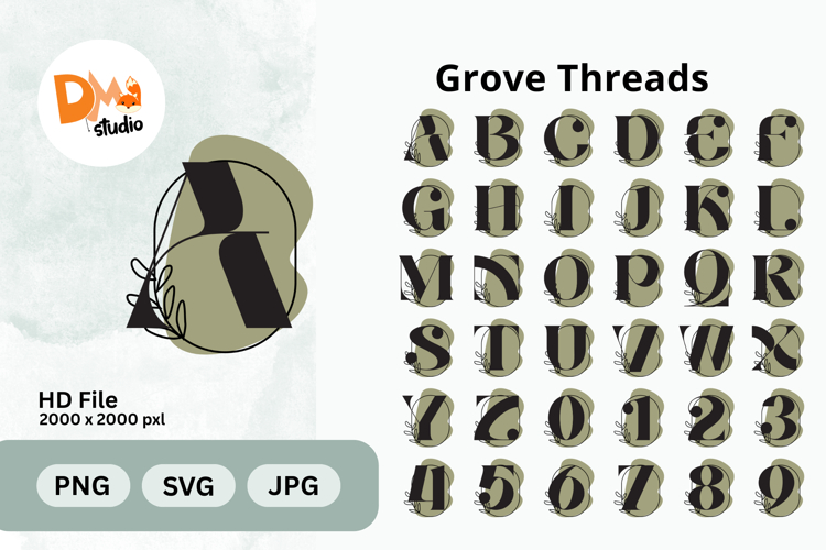 Grove Threads Monogram