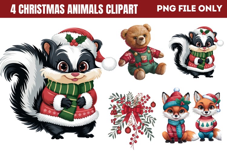 Cute Animals Clipart Image 17