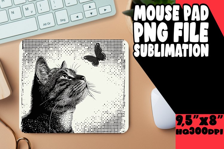 Sweet Cat Sublimation Pad example image 1