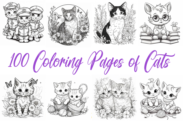 Kittens Coloring Pages Image 5