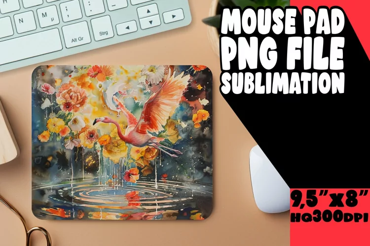 Vibrant Tropicana Mouse Pad Collection