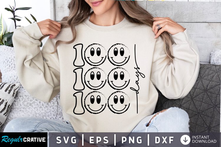 100 Days SVGs Image 10