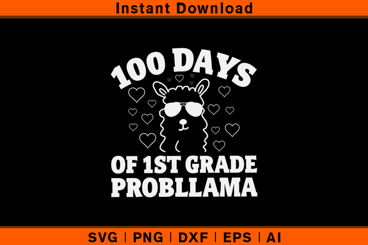 100 Days SVGs Image 6