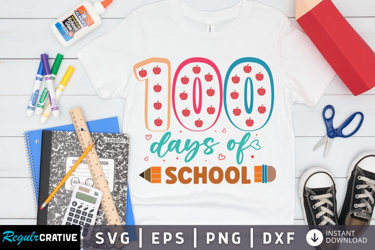 100 Days SVGs Image 4