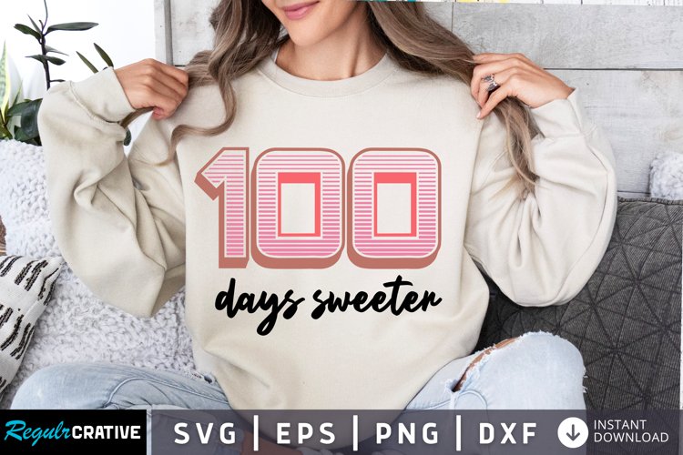 100 Days SVGs Image 13