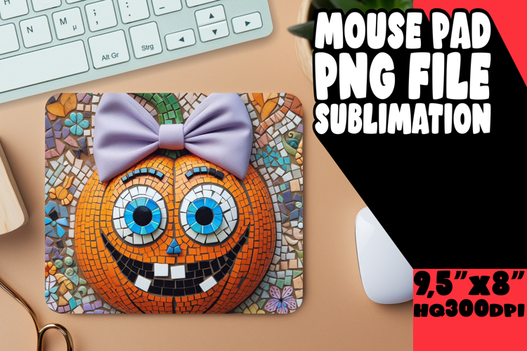 LUMINOUS DESK PAD INNOVATIVE ART, Cute Pumpkin