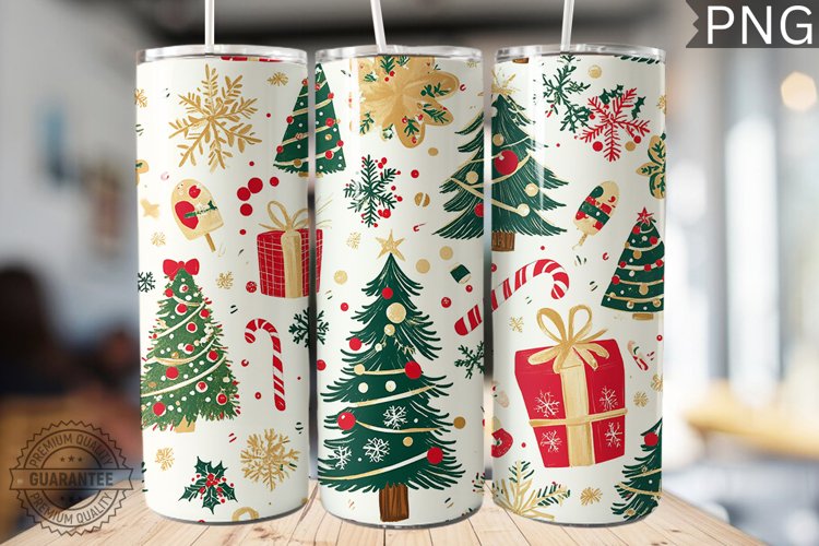 Christmas Tumbler Wrap Image 6