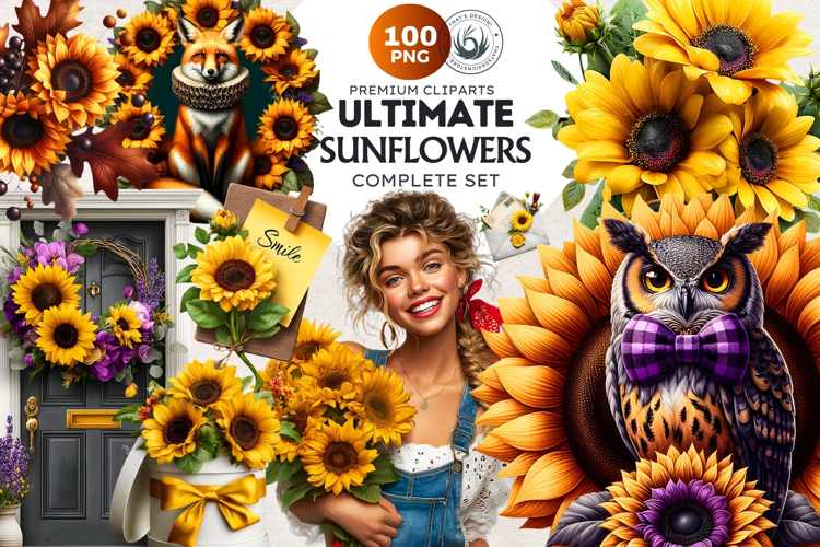 Sunflower Clipart Png