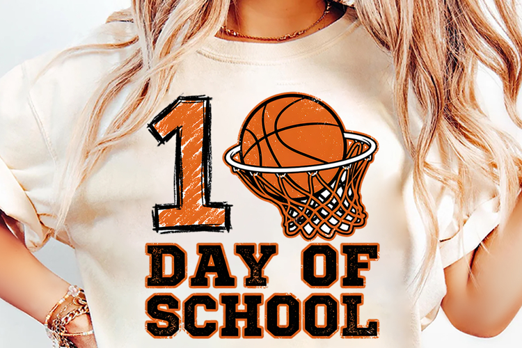 100th day school, basketball png, school basketball, teacher sublimation, classroom shirt, student shirt png, school celebration, sports school png, back to school design, basketball shirt