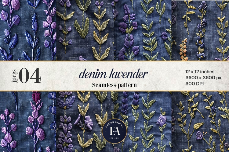 Floral Seamless Pattern Image 4