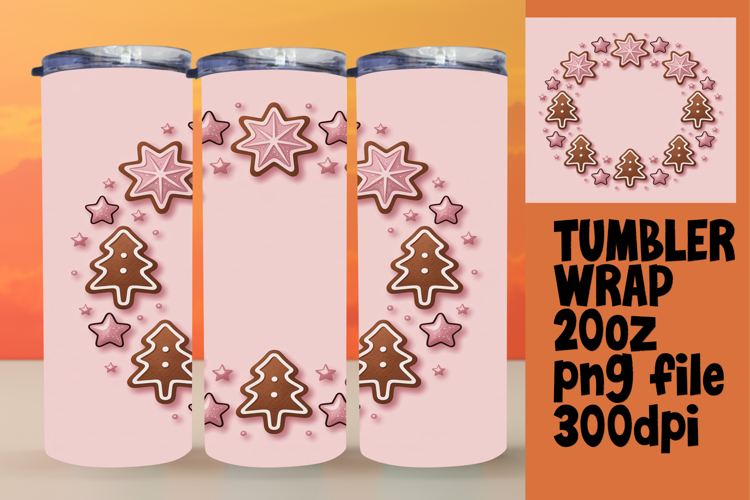Christmas Tumbler Wrap Image 4