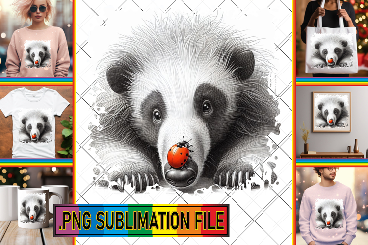 Cheerful TSHIRT Designs Magic PNG, Cute Animals
