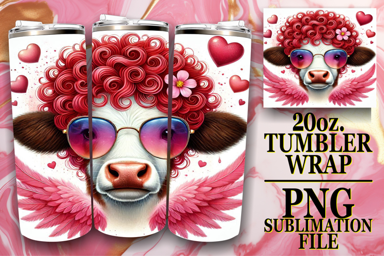Lively Evenings 20oz tumbler wrap, Valentines