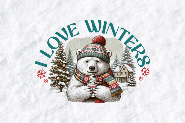 Winter Scene Clipart Image 16