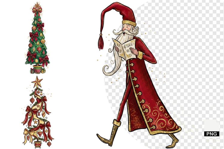 Whimsical Christmas Clipart