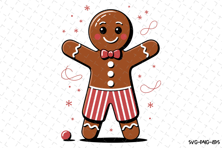 Christmas Gingerbread Svg | Christmas Svg | Svg Cut Files