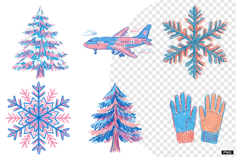 Winter Travel Clipart