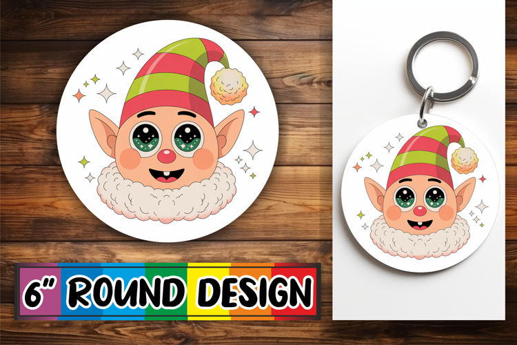 Enchanted Car Coaster Circle, Cute Christmas