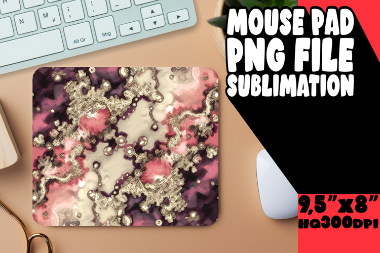 Timeless desk PAD Classic Design, Abstract Pattern