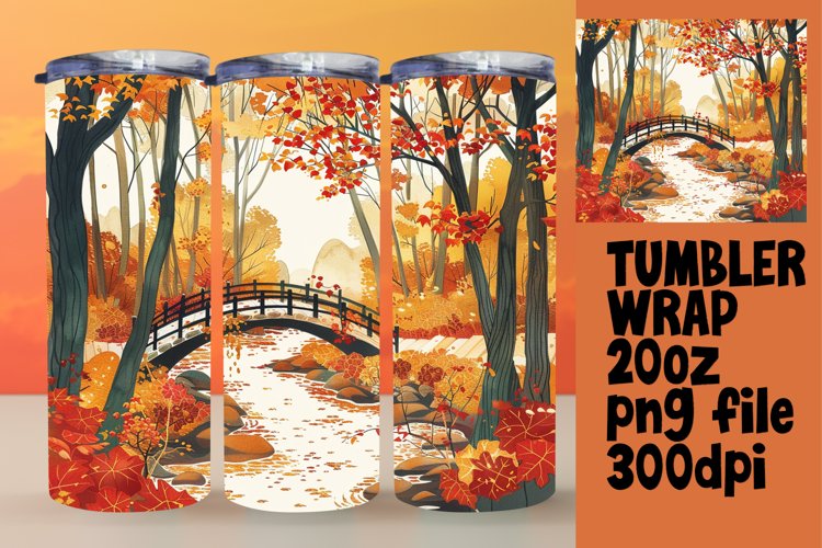 Fall Tumbler Wrap Image 16