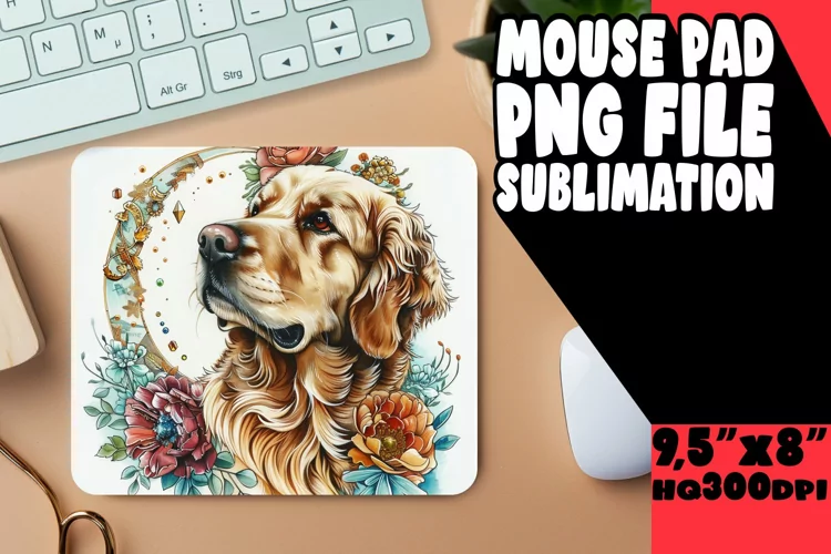 Paws and Palette: Watercolor Mouse Pads
