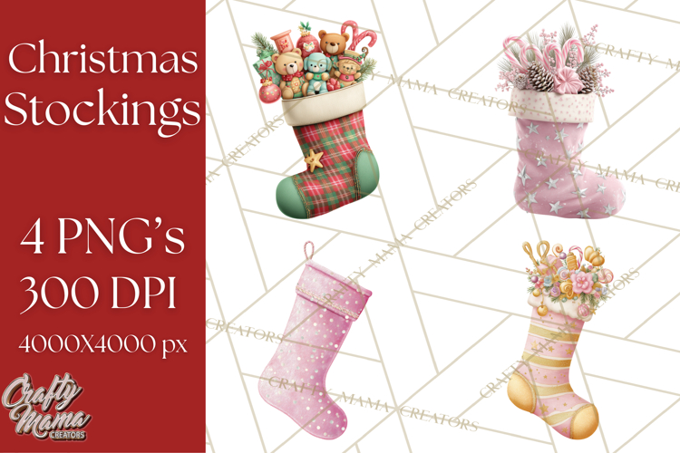 Stockings Clipart Image 23