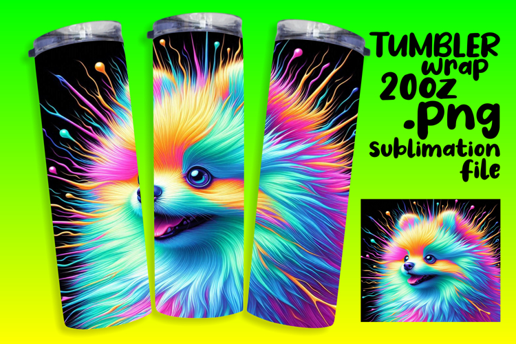RADIANT 20oz Tumbler Graphic for Gifts , Dog