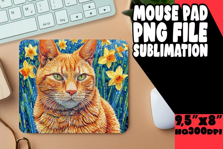 Funny Cat Lover's Desk Pad