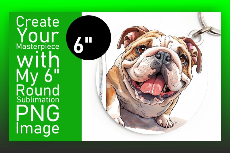 Charming PeekaBoo Dog Circle Whimsy Joyful Charm example image 1