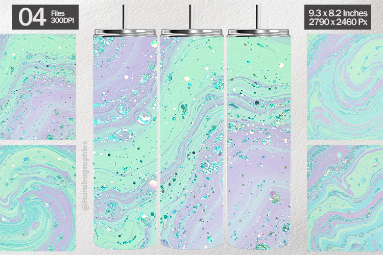 Pastel Marble Tumbler Wrap| Tumbler Sublimation