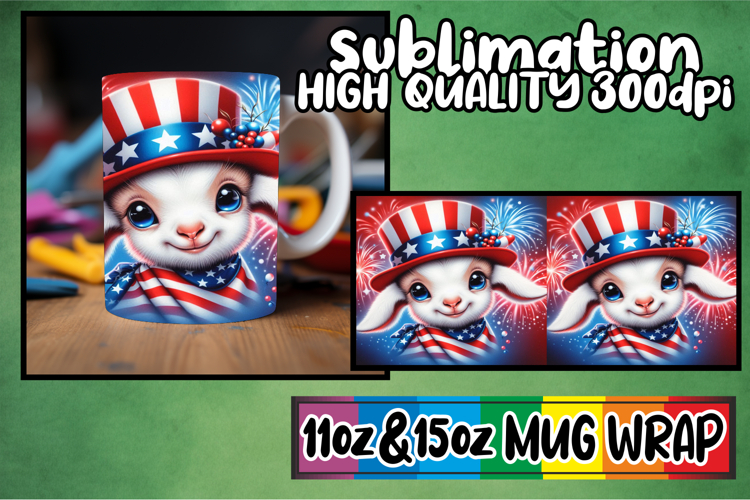 American Flag Clipart Image 3