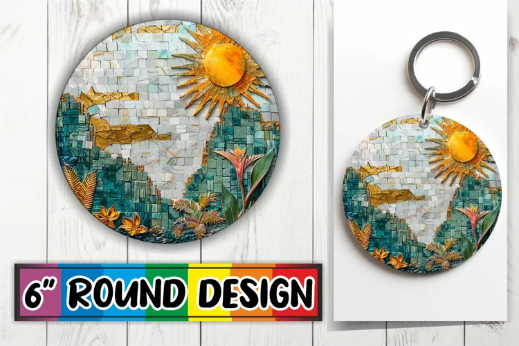 Shimmering Sublimation Circle: Radiant Marvels