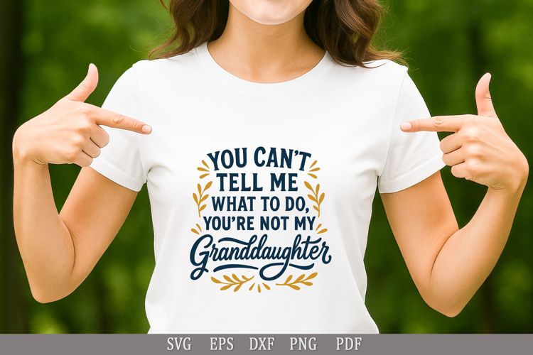 Funny Grandma or Grandpa Quote Design for T-Shirts and Gifts