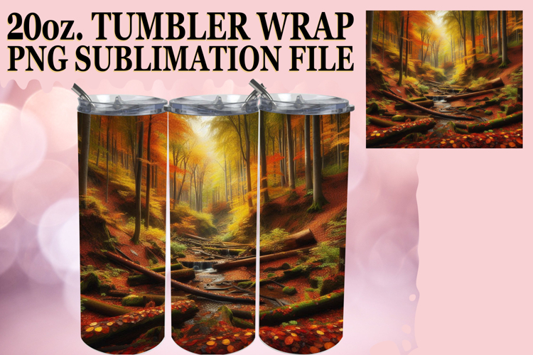 Thanksgiving Tumbler Wrap Image 8