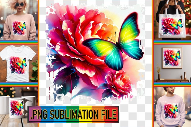 Transparent Background Butterfly Clipart Image 5