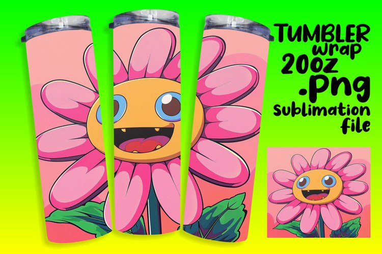 Summer Petal Parade: 20oz Tumbler Art example image 1