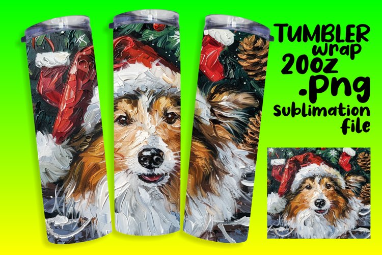 Christmas Tumbler Wrap Image 19