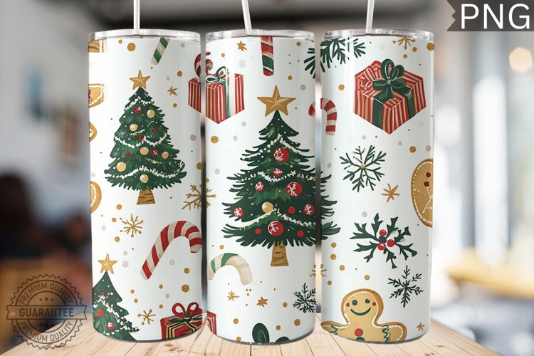 Christmas Tumbler Wrap Image 4