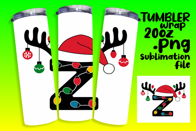 Sublimation Designs for 20oz Tumbler , Christmas
