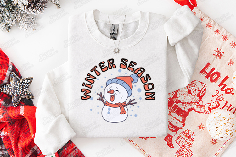 Snowman Clipart Image 9